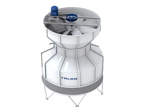 Ultra-quiet FRP Countercurrent Circular Cooling Tower