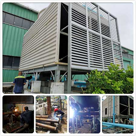 Cooling tower repair