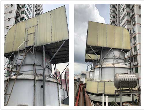 Cooling tower noise disturbs residents