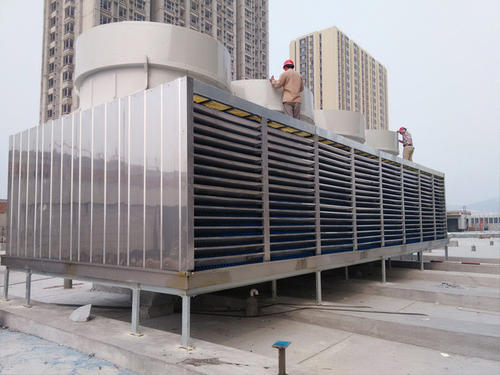 Maintenance during operation and preparation before use of FRP cooling tower