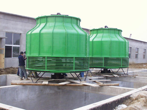 Solution to insufficient ventilation of FRP cooling tower
