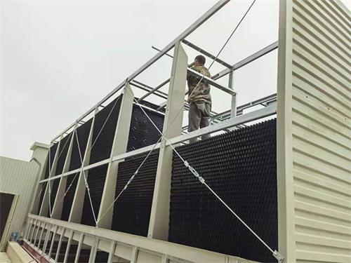 Cooling tower noise reduction program