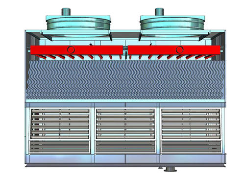 Advantages and characteristics of counterflow energy saving cooling tower