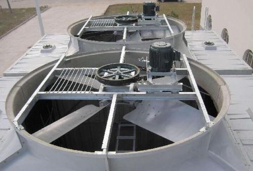 What are the performance and reasons of cooling tower motor overload
