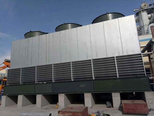 Noise reduction of cooling tower fans and water pumps