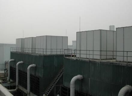 Cooling tower noise control measures