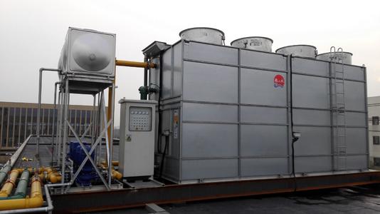 Cooling tower water temperature drop solution