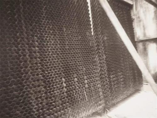 Repair and replacement of wearing parts in cooling tower accessories