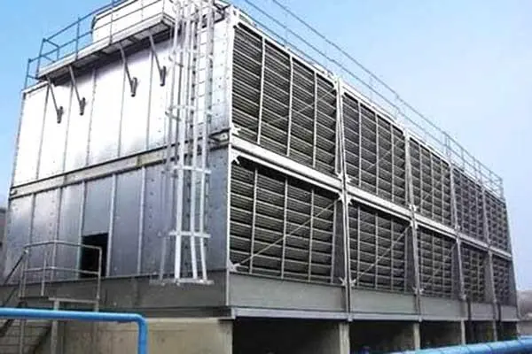 The application and working principle composition of counterflow cooling tower in life