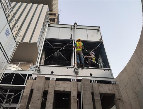 Analysis of the reason why the cooling tower will float