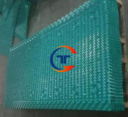 Crosss flow cooling tower film fill 横流薄膜填料