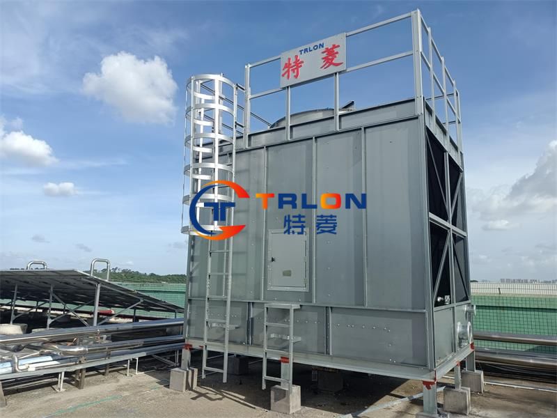 Disassembly and assembly of evaporative condenser