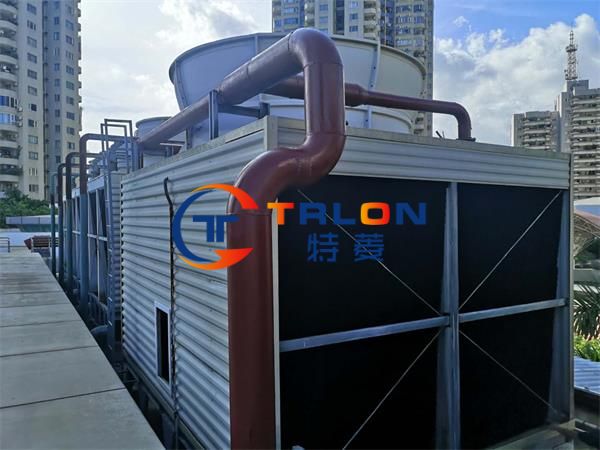 How to maintain the cooling tower components?