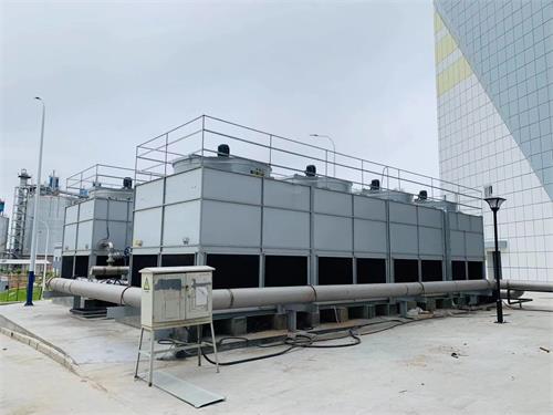 Working principle of cooling tower fins