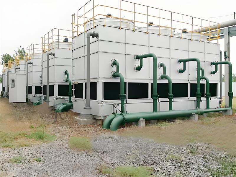 Preparation before installation of cooling tower